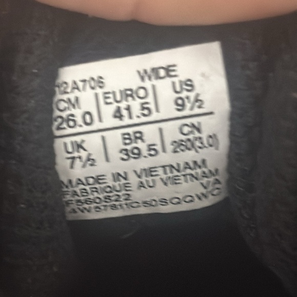 Asics Womens Gel Venture 8 1012A706 Black Running Shoes Sneakers Size 9.5 wide - Picture 5 of 13